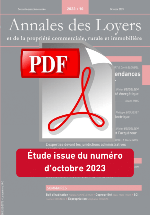 Étude issue du numéro d’octobre 2023