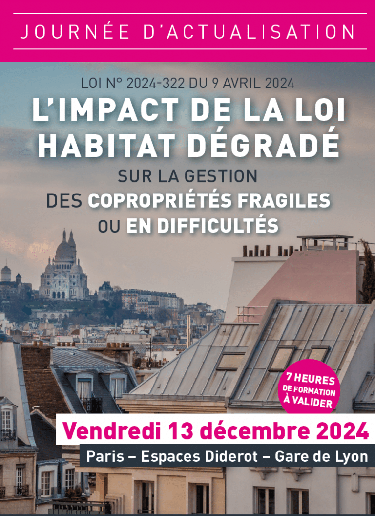 l'impact de la loi habitat dégradé sur la gestion des copropriétés fragiles ou en difficultés