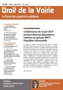 dvpp 209 droit de la voirie juillet août 2019