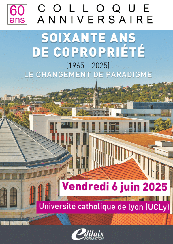 colloque 60 ans de copropriété