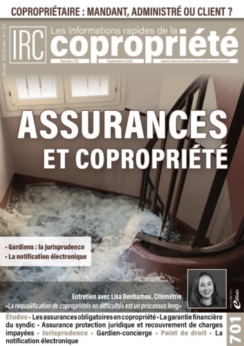 informations rapides de la copropriété