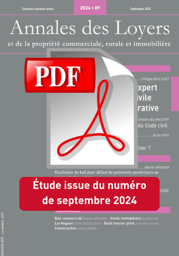 les modes particuliers d’acquisition de la propriété publique : l’accession prévue par l’article 552 du code civil