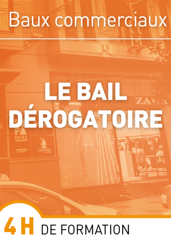 formation | le bail dérogatoire