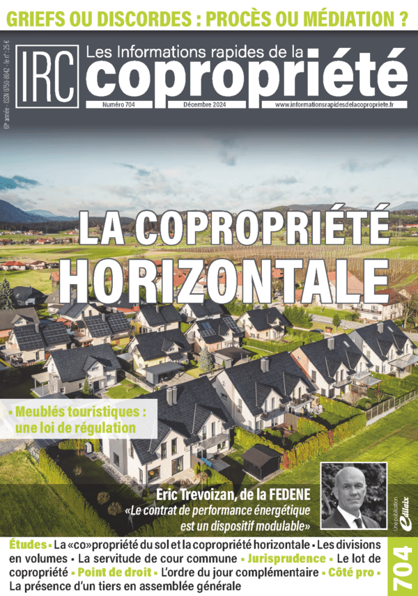 informations rapides de la copropriété