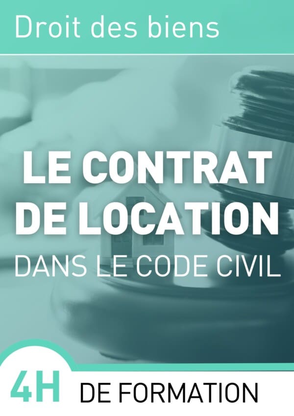 le contrat de location dans le code civil