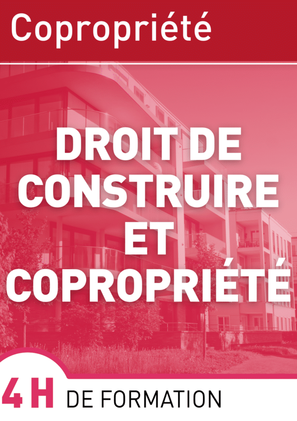 droit de construire et copropriété